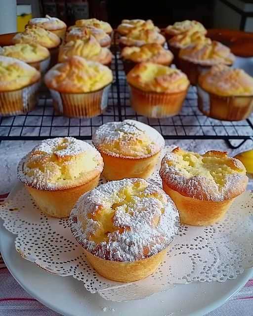 Pudding muffins with 450 g quark, the best ever!