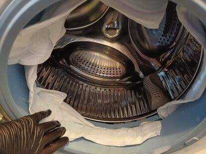 How To Clean Front Loader Washing Machine Rubber Seal: MaxiPad Hack