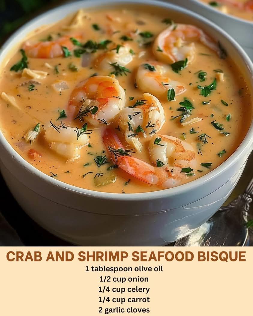 Crab & Shrimp Seafood Bisque