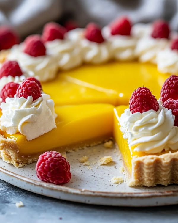 No-Bake Lemon Tart