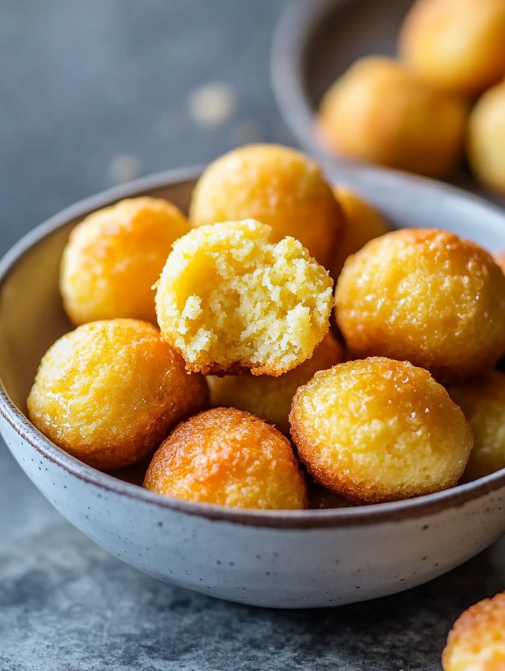 Southern Cornbread Poppers with Honey Butter – A Family Favorite!