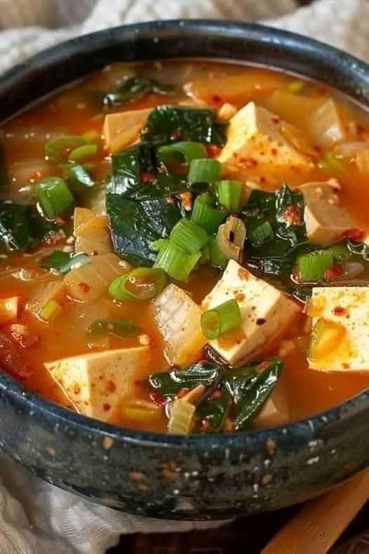 Korean Tofu Soup Recipe