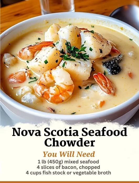 Nova Scotia Seafood Chowder