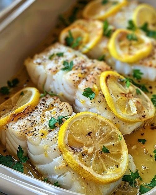 Seriously Can’t Stop Making This Slow Cooker Lemon Garlic Cod