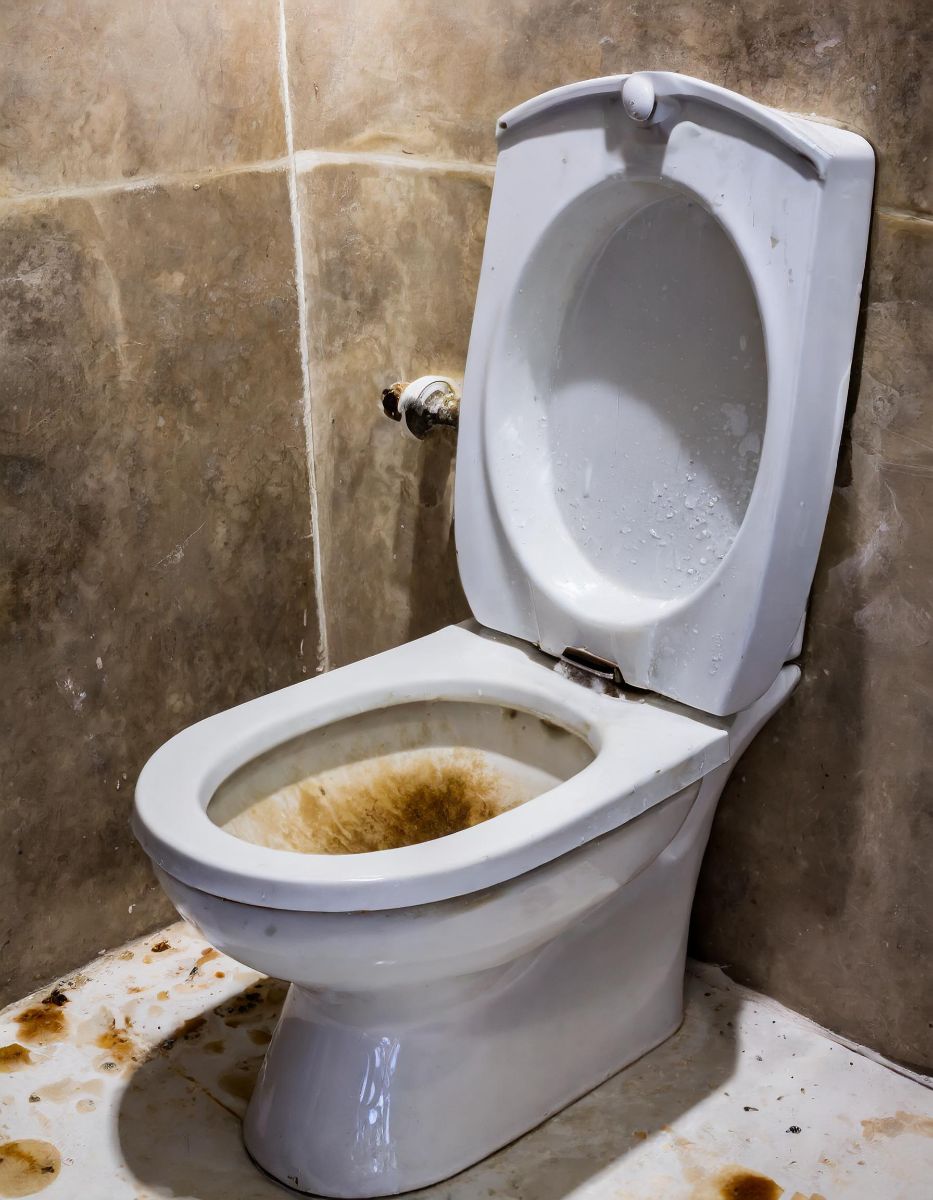 How to remove strong lime or hard water spots from toilets?