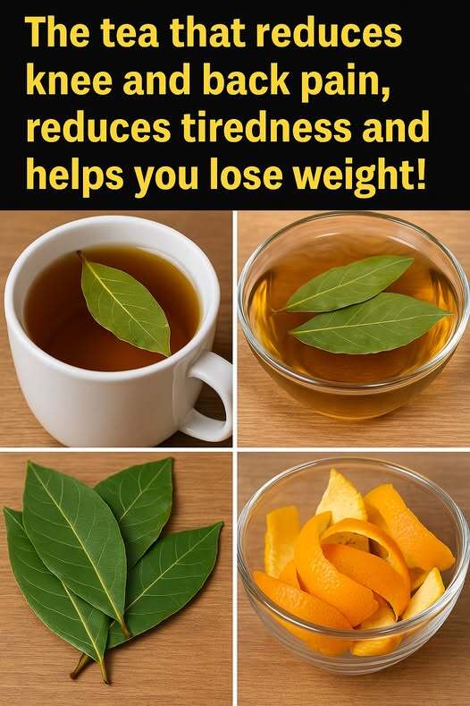 The tea that reduces knee and back pain, reduces tiredness and helps you lose weight.