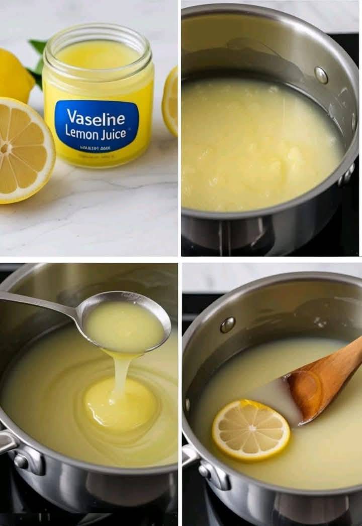 Mix Vaseline with lemon! If only I had known this before…