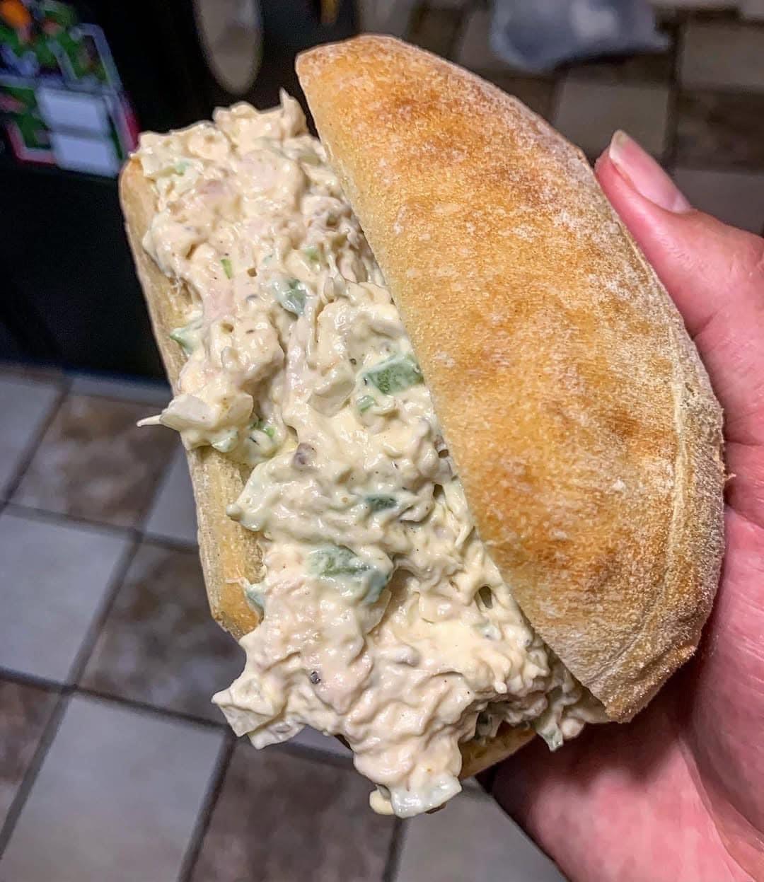 Weight Watchers Chicken Salad on Croissants