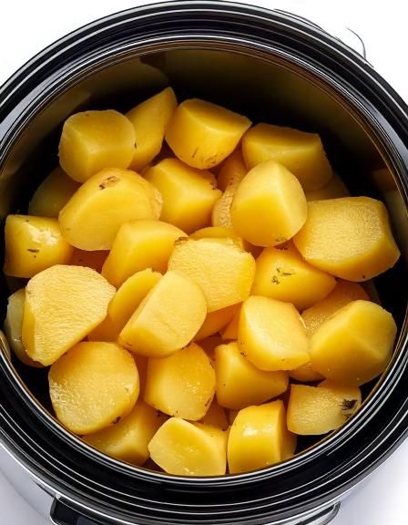 Put Raw Cubed Potatoes in a Slow Cooker with These 3 Ingredients. Your Taste Buds Will Thank You