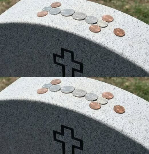 The Meaning Behind Coins Left on Gravestones