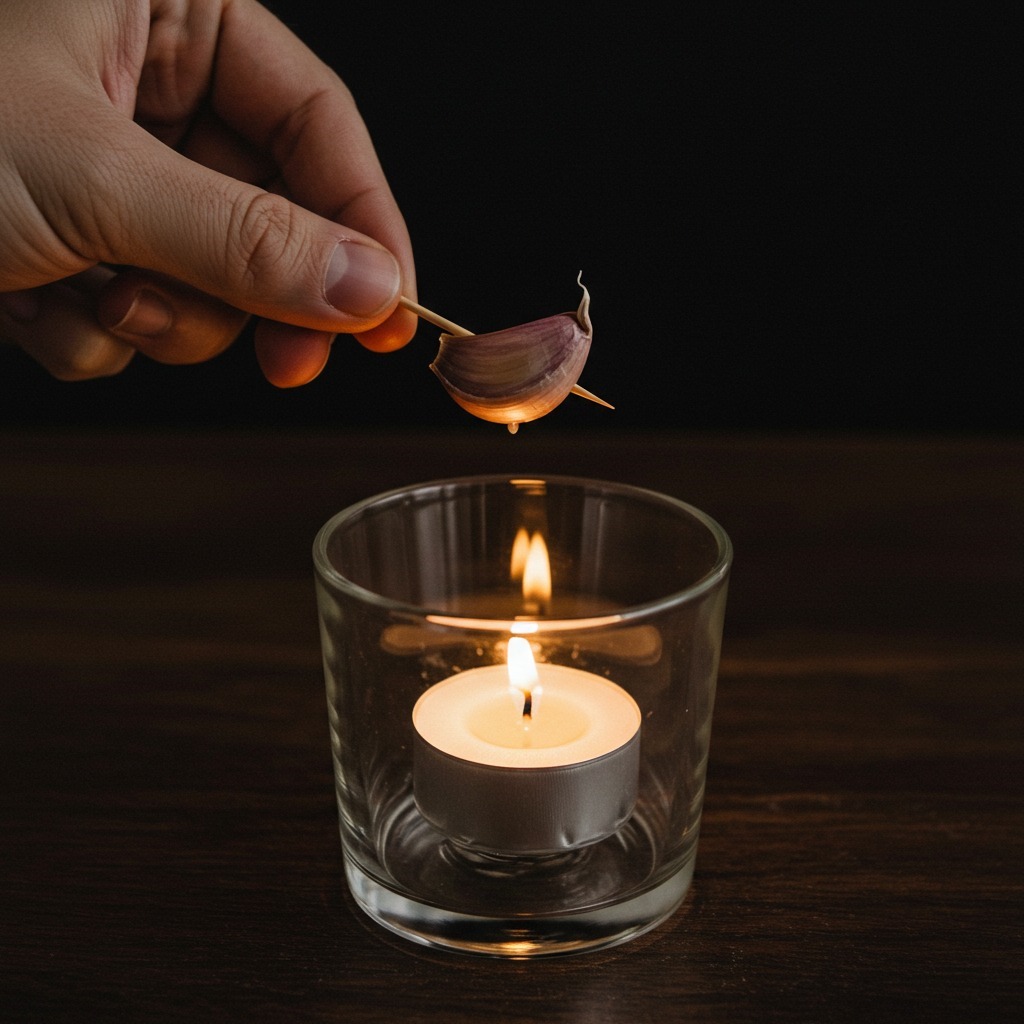 Burning Garlic at Home: What Happens After 15 Minutes
