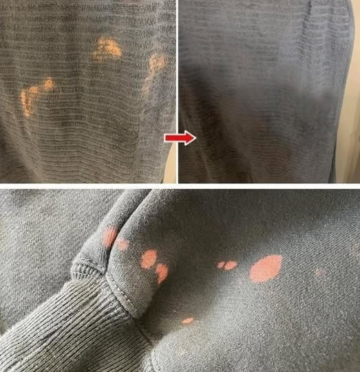 The 2 powerful techniques that you can apply at home to remove bleach stains