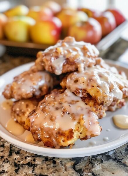 Baked Apple Fritters