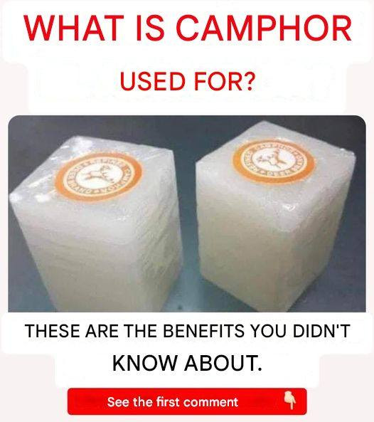 These are the benefits of camphor that they didn’t tell you about