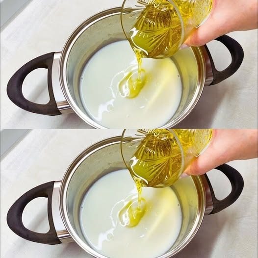Miraculous Kitchen Tip: Mix Olive Oil with Milk!