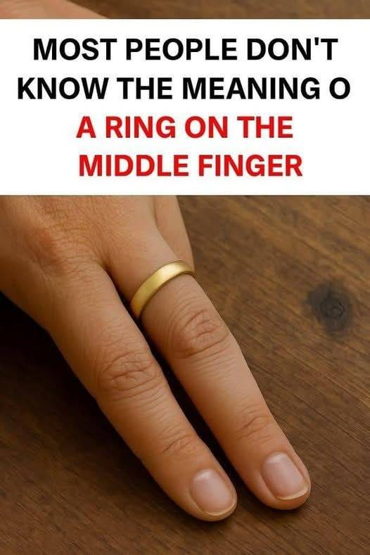 The Meaning of Wearing a Ring on the Middle Finger – Symbolism, Style & Culture
