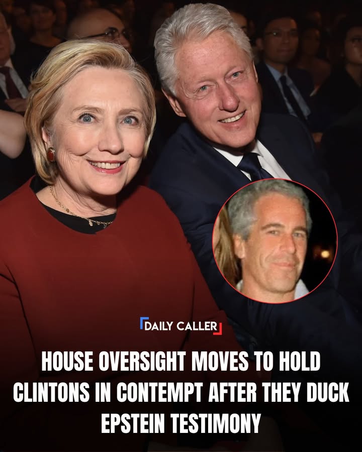 House Oversight Moves To Hold Clintons In Contempt After They Duck Epstein Testimony