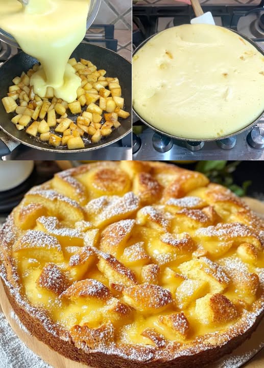 An apple pie with only 3 apples and in 10 minutes, it drives me crazy!