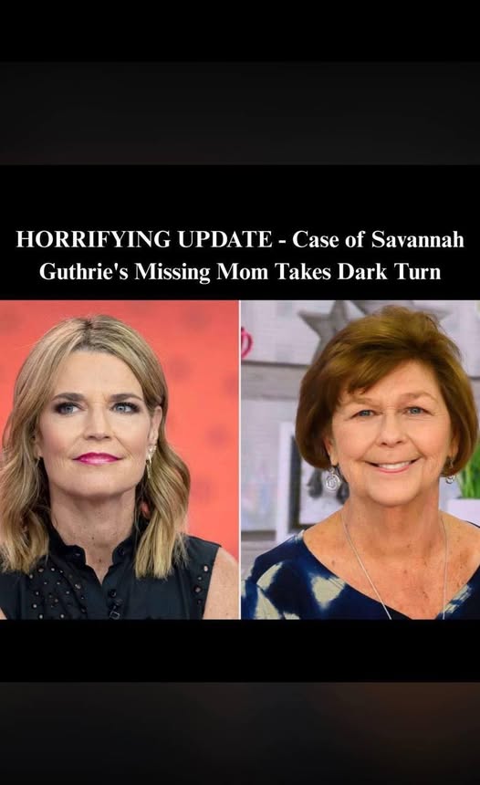 Case of Savannah Guthries Missing Mom Takes Dark Turn!