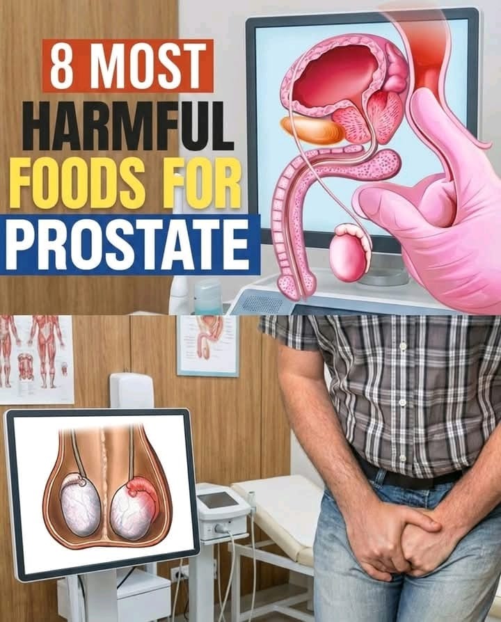 8 of the Most Harmful Foods for the Prostate (DON’T IGNORE)